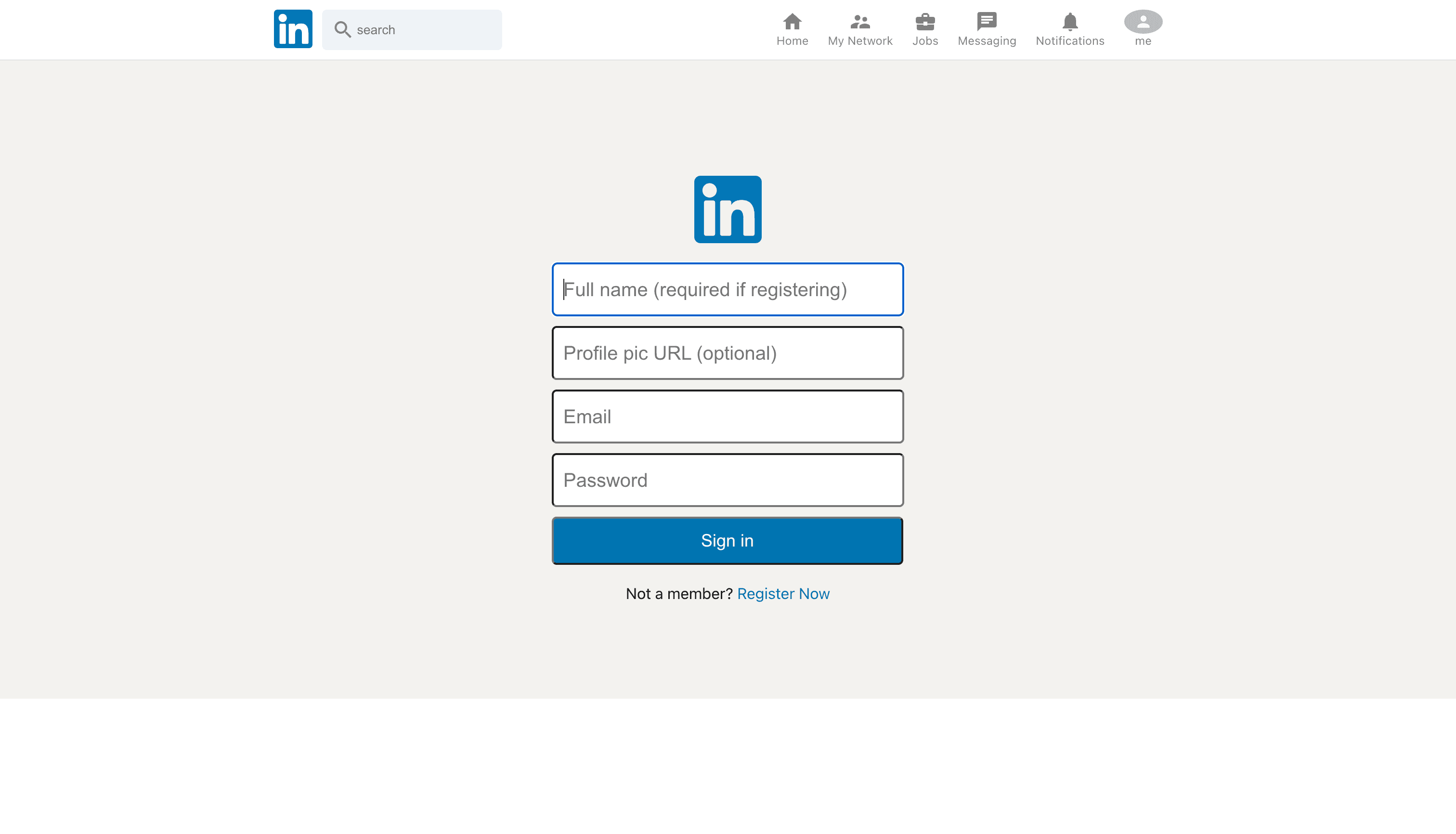 Linkedin Clone